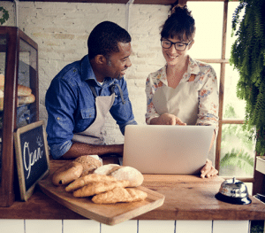 In the business of baking bread