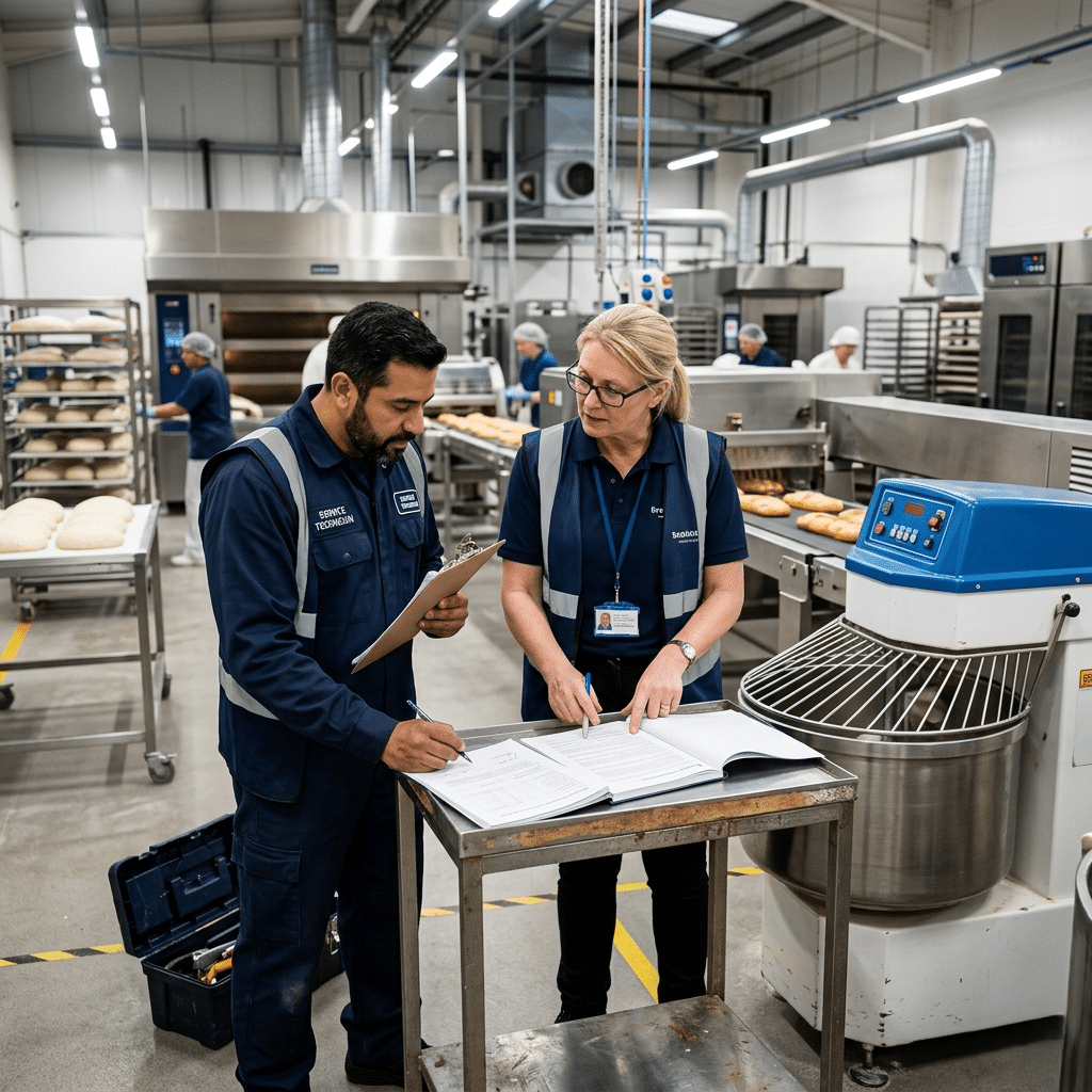 commercial bakery repair service